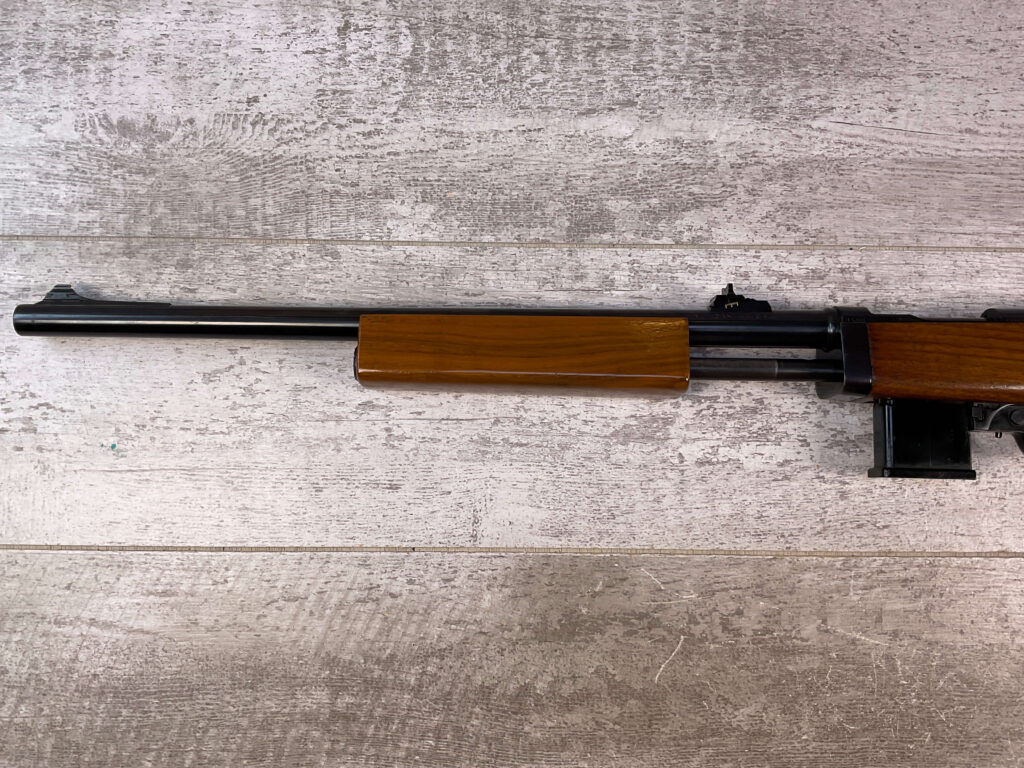 UNIVERSAL FIREARMS MODEL 440 VULCAN .44 MAG SLIDE ACTION RIFLE, JAMES EARL JONES COLLECTION #5-11005