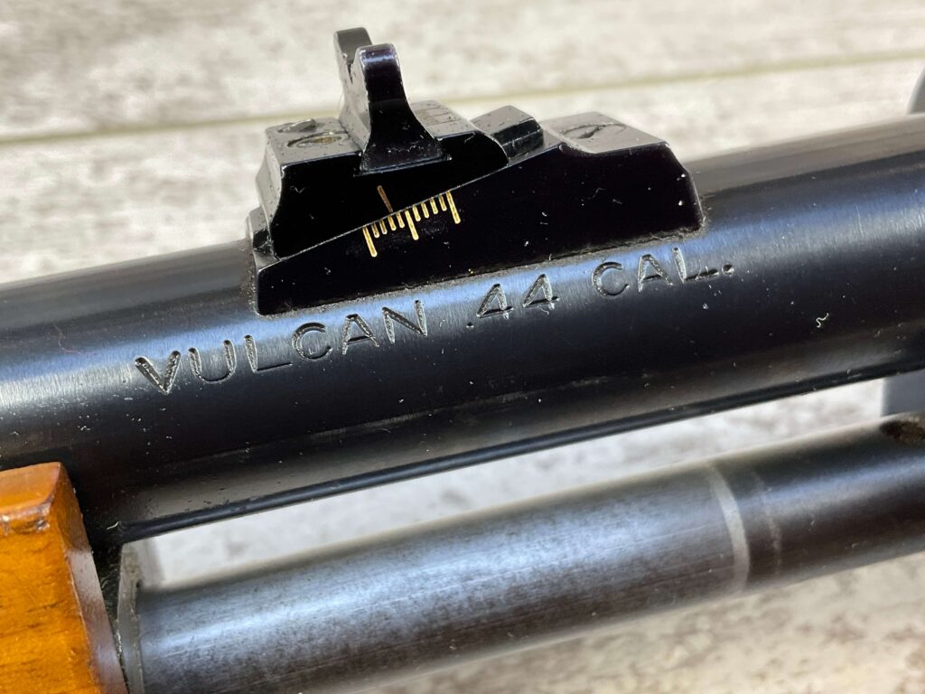 UNIVERSAL FIREARMS MODEL 440 VULCAN .44 MAG SLIDE ACTION RIFLE, JAMES EARL JONES COLLECTION #5-11005