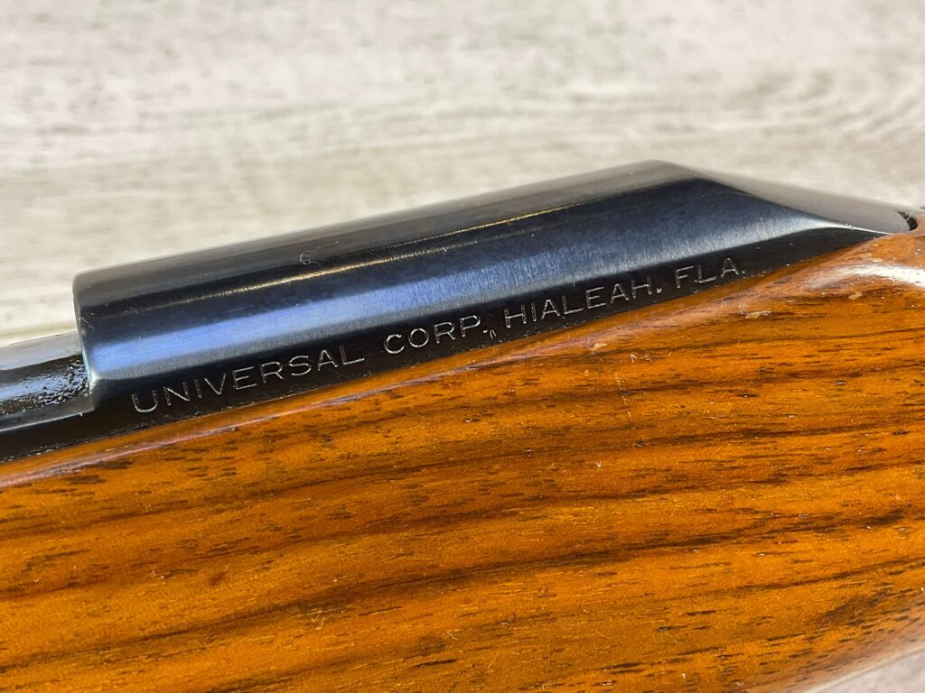 UNIVERSAL FIREARMS MODEL 440 VULCAN .44 MAG SLIDE ACTION RIFLE, JAMES EARL JONES COLLECTION #5-11005