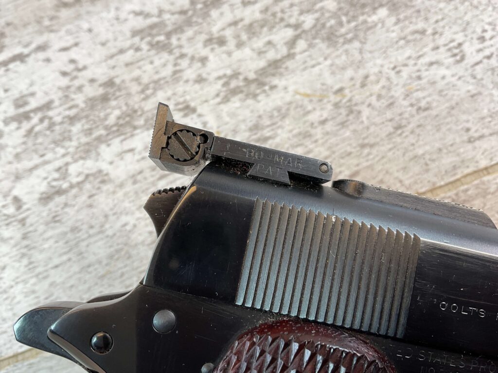 COLT 1911 .38 AMU SEMI AUTO PISTOL, 1918 MFR, JAMES EARL JONES COLLECTION, RARE #5-10821