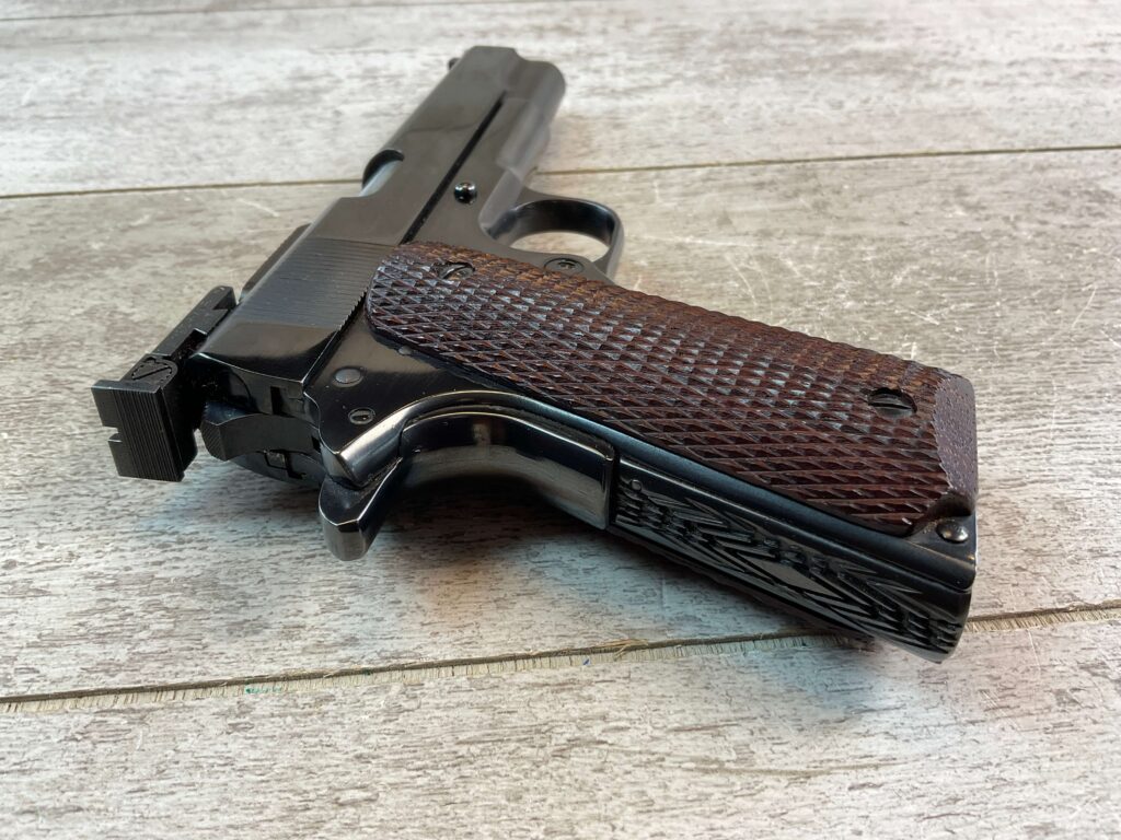 COLT 1911 .38 AMU SEMI AUTO PISTOL, 1918 MFR, JAMES EARL JONES COLLECTION, RARE #5-10821