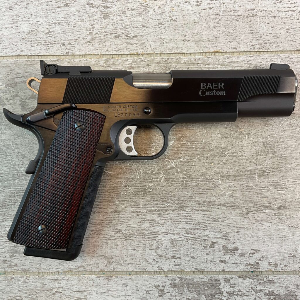 LES BAER 1911 CUSTOMS 400 COR-BON SEMI AUTO PISTOL, JAMES EARL JONES COLLECTION, CUSTOM #5-10825