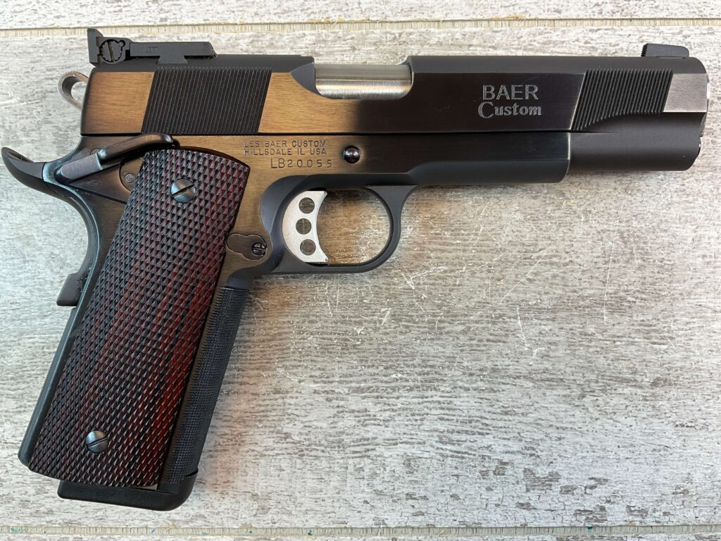 LES BAER 1911 CUSTOMS 400 COR-BON SEMI AUTO PISTOL, JAMES EARL JONES COLLECTION, CUSTOM #5-10825