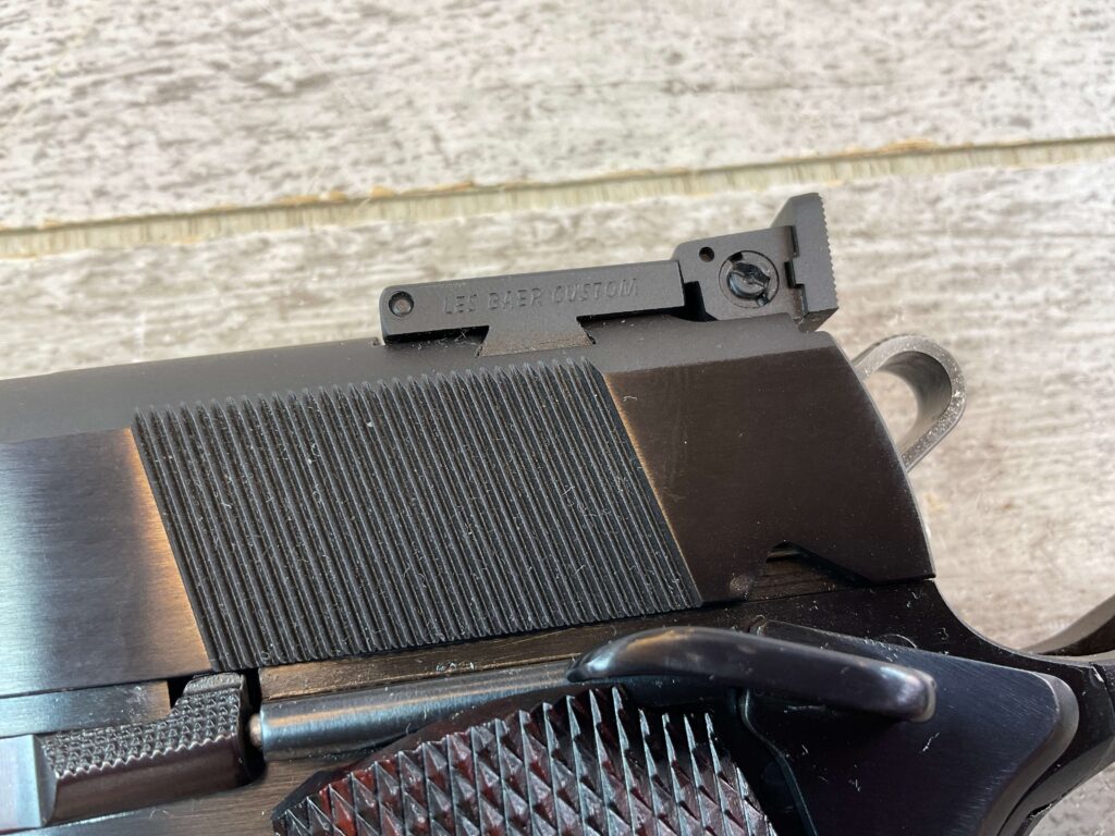 LES BAER 1911 CUSTOMS 400 COR-BON SEMI AUTO PISTOL, JAMES EARL JONES COLLECTION, CUSTOM #5-10825