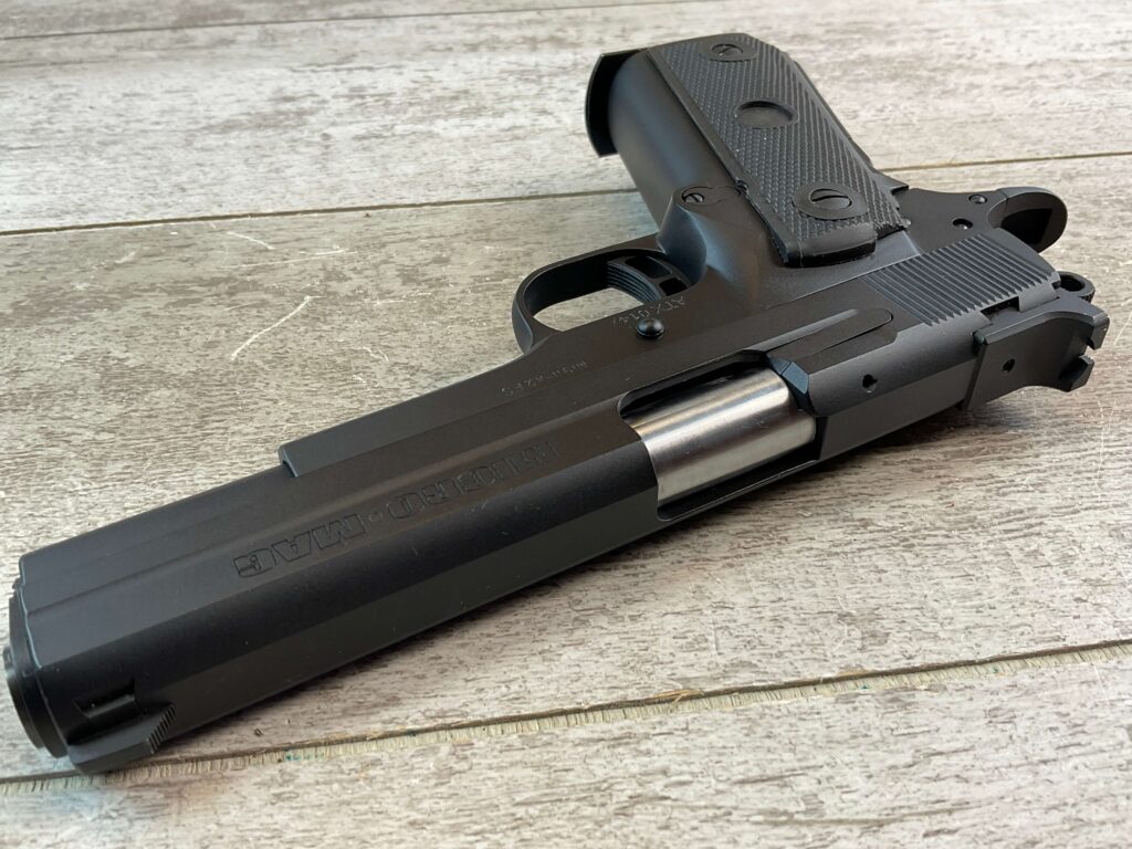 ATOMITRONX 22TCM M1911-A2 FS SEMI AUTO PISTOL, JAMES EARL JONES COLLECTION, VERY RARE #5-10830