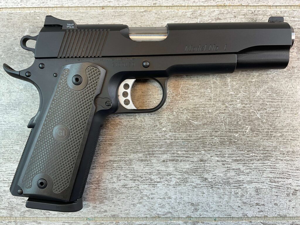 GUNCRAFTER MODEL NO. 1 50GI CUSTOM SEMI AUTO PISTOL, JAMES EARL JONES COLLECTION #5-10831