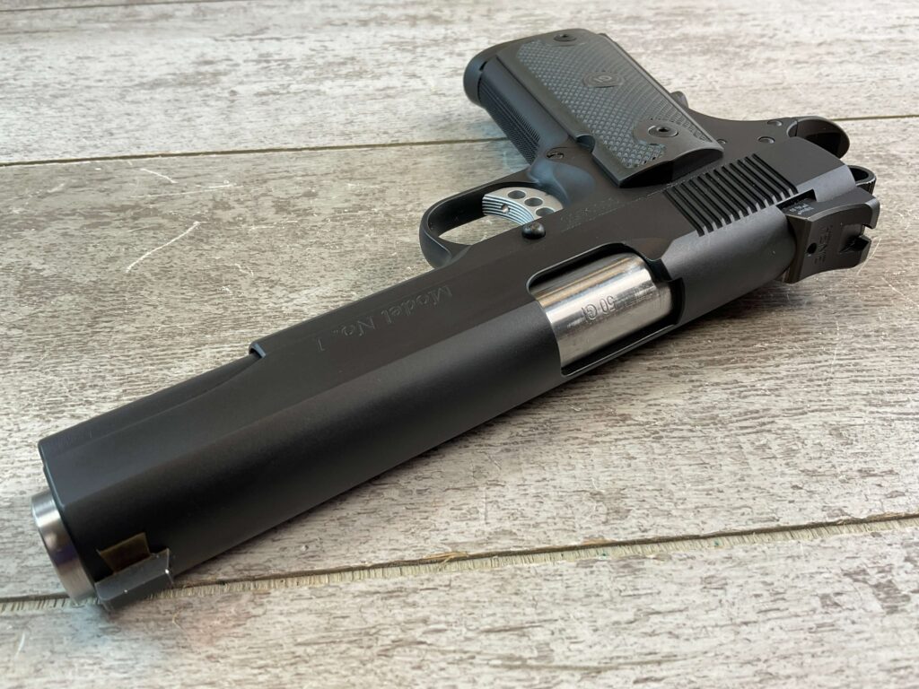 GUNCRAFTER MODEL NO. 1 50GI CUSTOM SEMI AUTO PISTOL, JAMES EARL JONES COLLECTION #5-10831