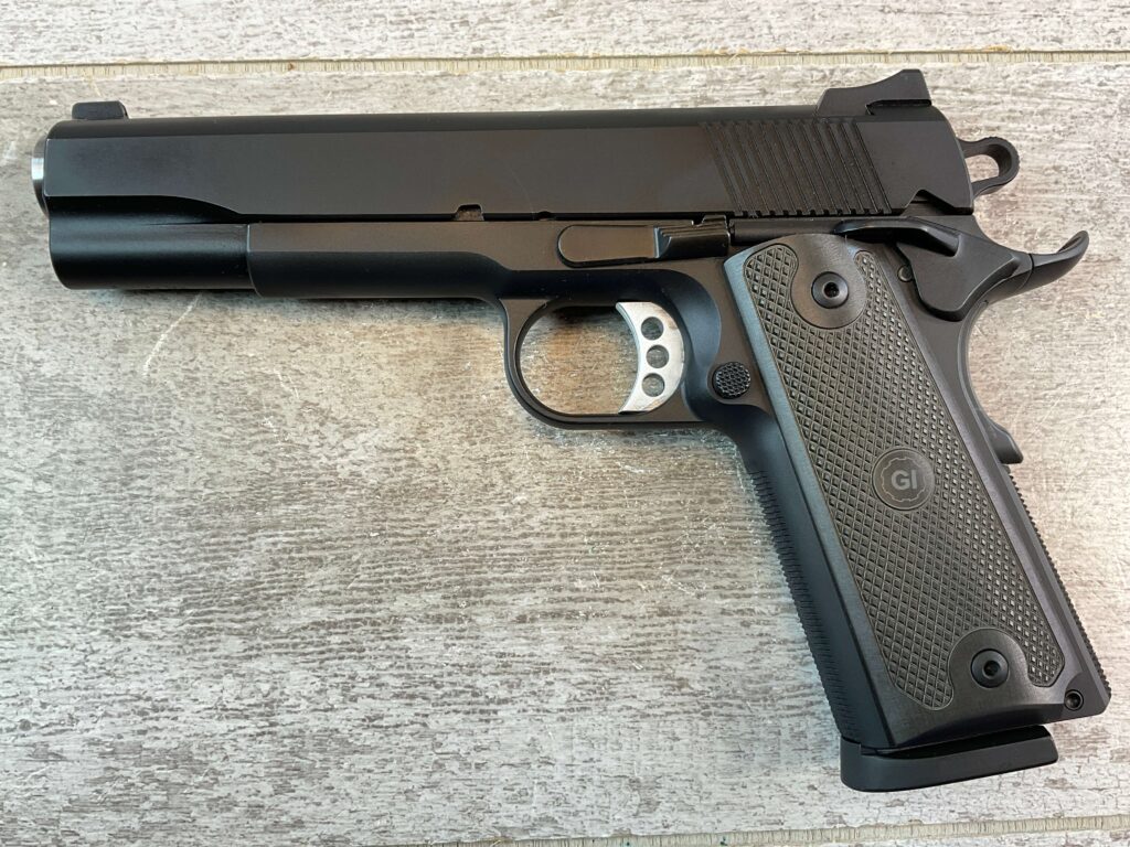 GUNCRAFTER MODEL NO. 1 50GI CUSTOM SEMI AUTO PISTOL, JAMES EARL JONES COLLECTION #5-10831