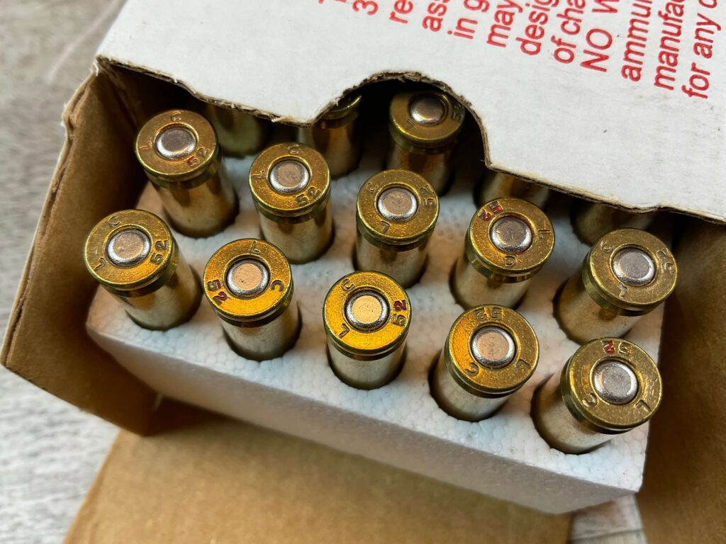 SQUARE AMMUNITIONS 5.7 JOHNSON SPITFIRE 40 GR. SP AMMO, NEW BOX (QTY 50) #5-11101
