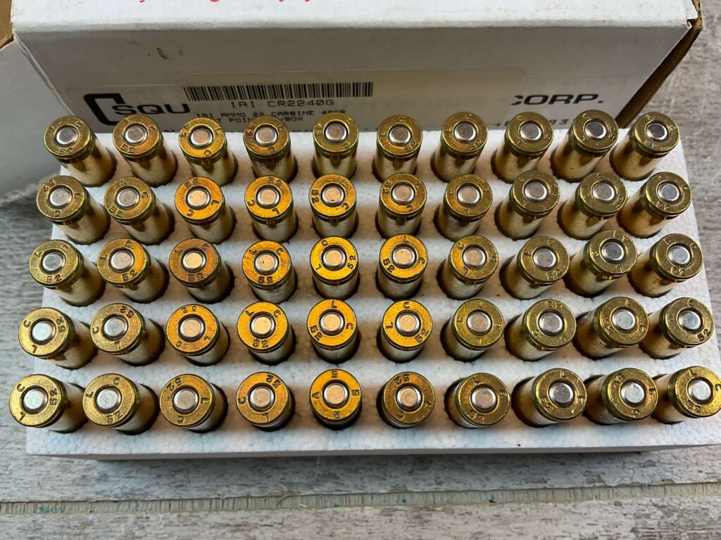SQUARE AMMUNITIONS 5.7 JOHNSON SPITFIRE 40 GR. SP AMMO, NEW BOX (QTY 50) #5-11101