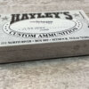 HAYLEY'S CUSTOM AMMUNITION 11MM FRENCH AMMO, LOADED W/ BLACK POWDER, UNOPENED BOX (QTY 20) #5-11105