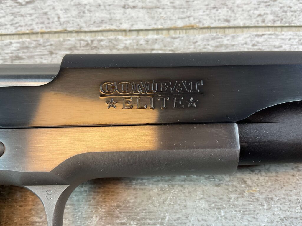 COLT 1911 COMBAT ELITE MKIV SERIES 80 .460 ROWLAND SEMI AUTO PISTOL, JAMES EARL JONES COLLECTION, CUSTOM #5-10841