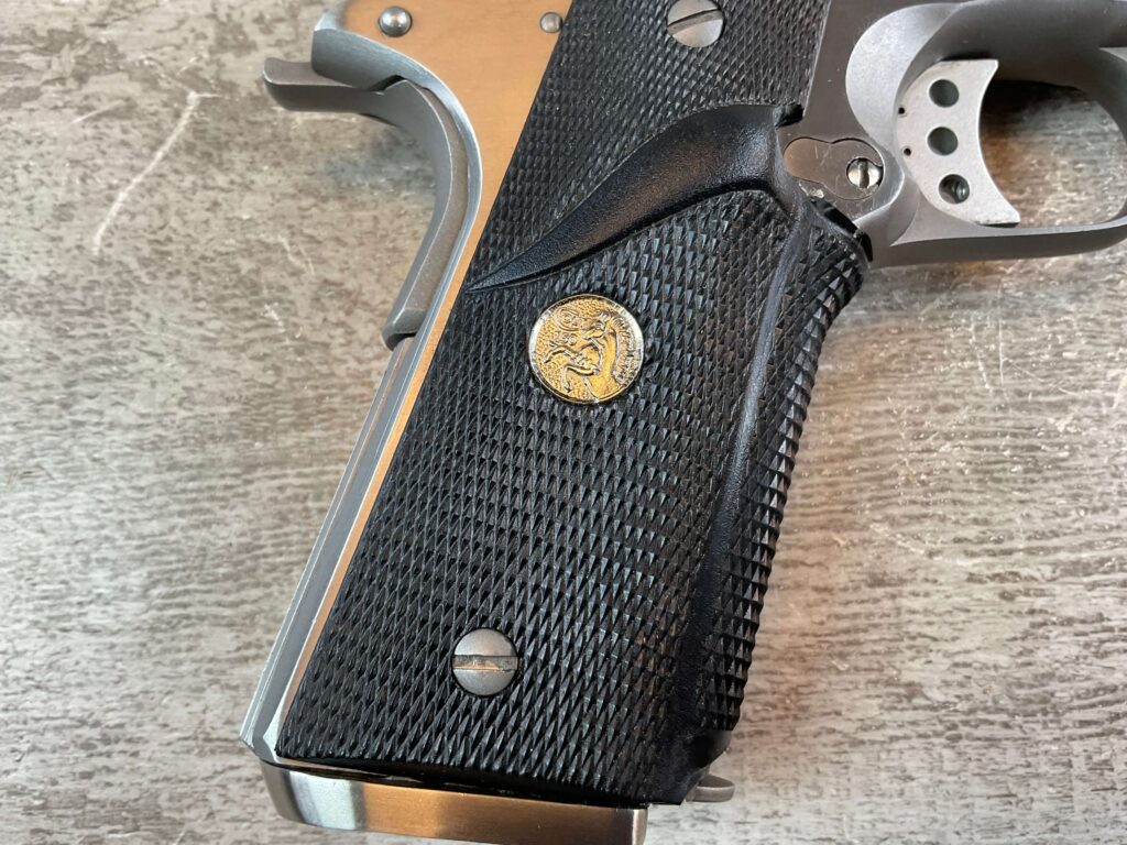 COLT 1911 COMBAT ELITE MKIV SERIES 80 .460 ROWLAND SEMI AUTO PISTOL, JAMES EARL JONES COLLECTION, CUSTOM #5-10841