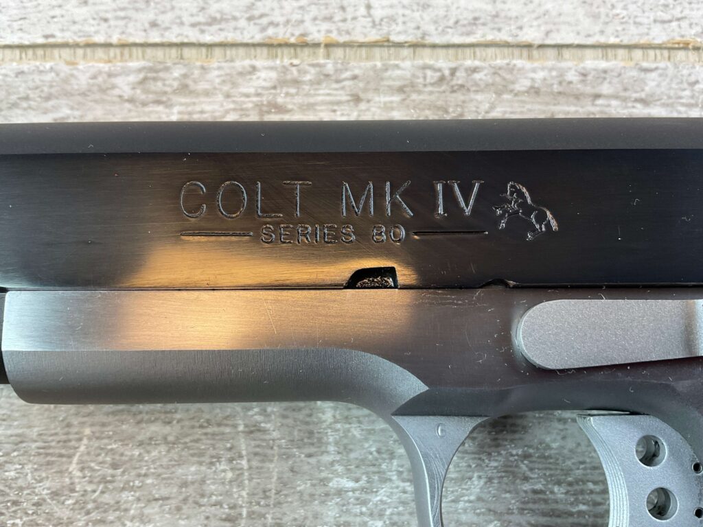 COLT 1911 COMBAT ELITE MKIV SERIES 80 .460 ROWLAND SEMI AUTO PISTOL, JAMES EARL JONES COLLECTION, CUSTOM #5-10841