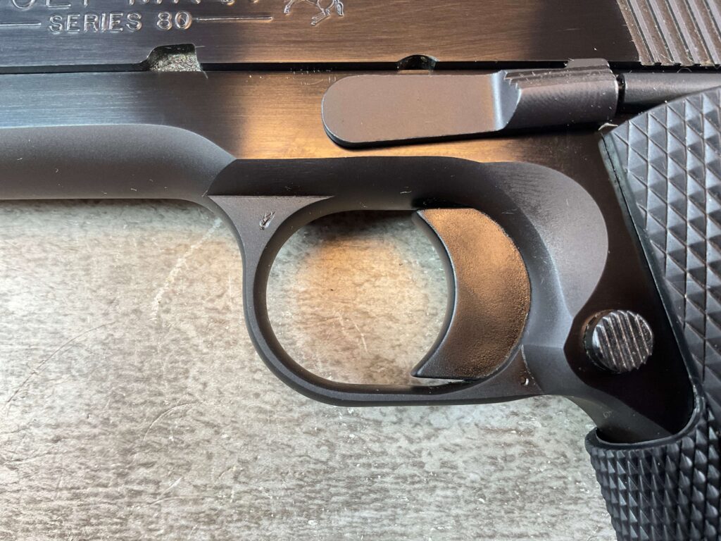 COLT GOVT MODEL 1911A1 MKIV SERIES 80 9X23 WIN SEMI AUTO PISTOL, JAMES EARL JONES COLLECTION #5-10852