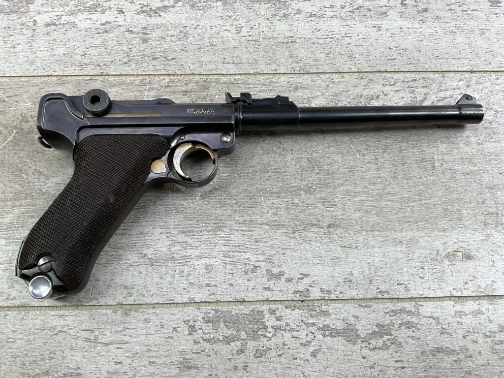 MAUSER LP.08 PERSIAN ARTILLERY 9MM SEMI AUTO PISTOL, JAMES EARL JONES COLLECTION, RARE #5-10864