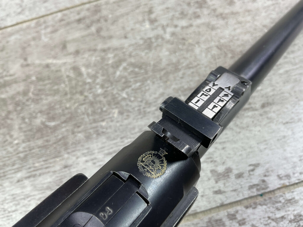 MAUSER LP.08 PERSIAN ARTILLERY 9MM SEMI AUTO PISTOL, JAMES EARL JONES COLLECTION, RARE #5-10864