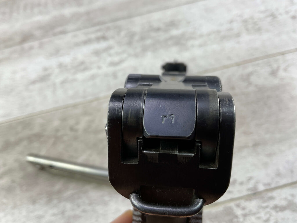 MAUSER LP.08 PERSIAN ARTILLERY 9MM SEMI AUTO PISTOL, JAMES EARL JONES COLLECTION, RARE #5-10864