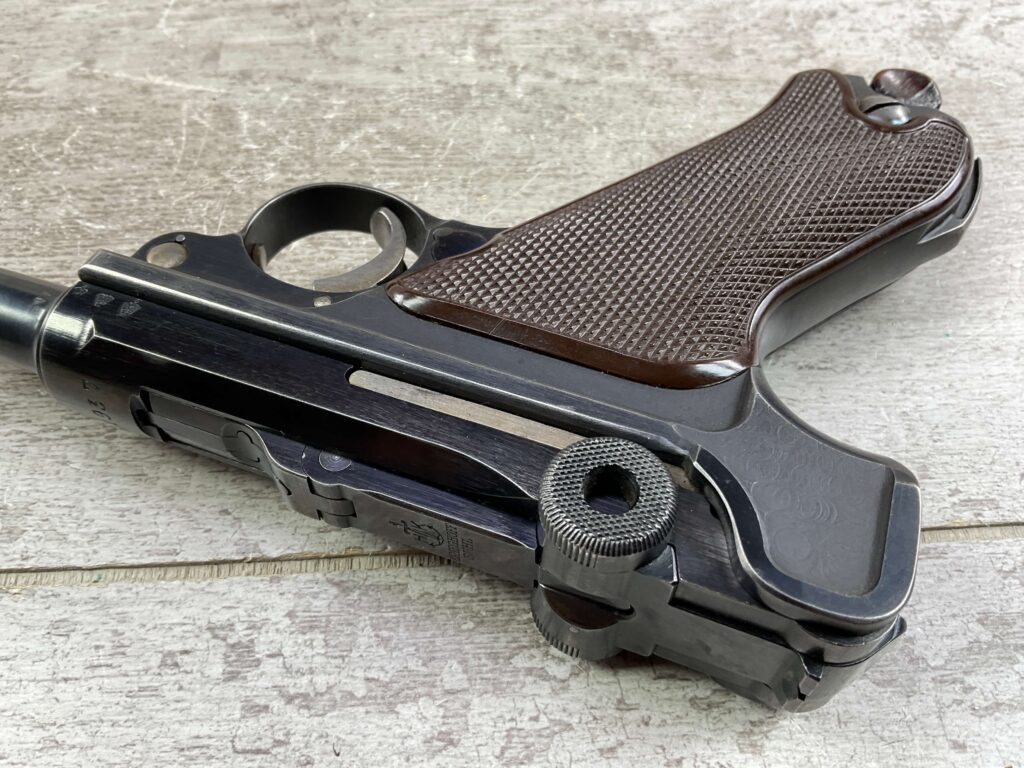 KRIEGHOFF P08 9MM SEMI AUTO PISTOL, JAMES EARL JONES COLLECTION, RARE #5-10865