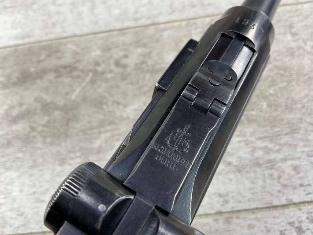 KRIEGHOFF P08 9MM SEMI AUTO PISTOL, JAMES EARL JONES COLLECTION, RARE #5-10865