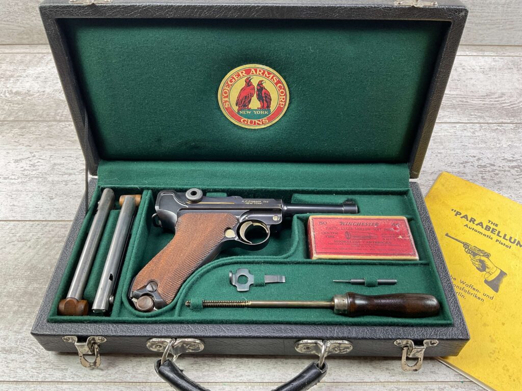 DWM STOEGER AMERICAN EAGLE P08 7.65MM SEMI AUTO PISTOL IN CASE, JAMES EARL JONES COLLECTION #5-10866