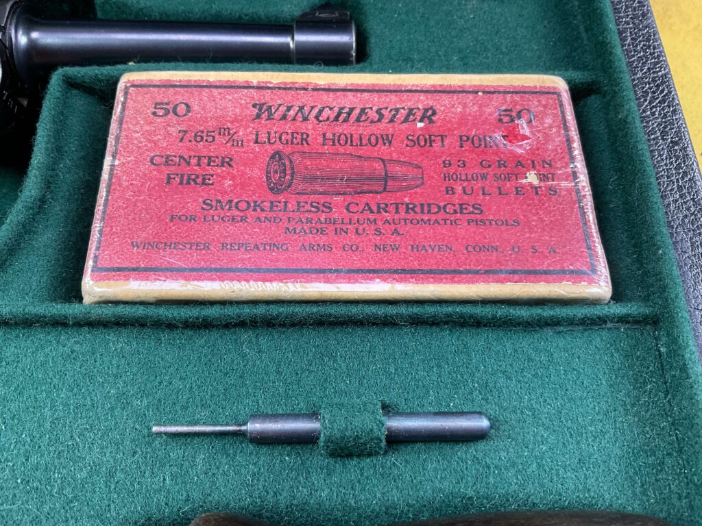 DWM STOEGER AMERICAN EAGLE P08 7.65MM SEMI AUTO PISTOL IN CASE, JAMES EARL JONES COLLECTION #5-10866