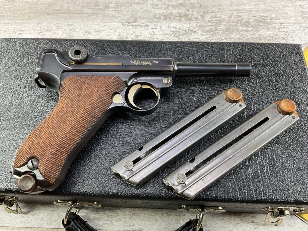 DWM STOEGER AMERICAN EAGLE P08 7.65MM SEMI AUTO PISTOL IN CASE, JAMES EARL JONES COLLECTION #5-10866