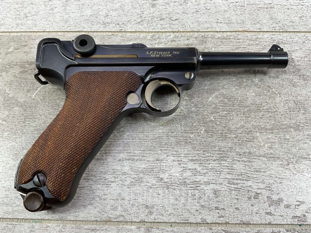 DWM STOEGER AMERICAN EAGLE P08 7.65MM SEMI AUTO PISTOL IN CASE, JAMES EARL JONES COLLECTION #5-10866