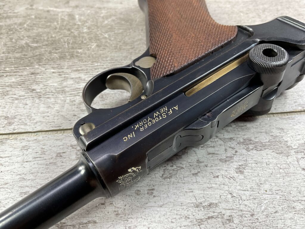 DWM STOEGER AMERICAN EAGLE P08 7.65MM SEMI AUTO PISTOL IN CASE, JAMES EARL JONES COLLECTION #5-10866