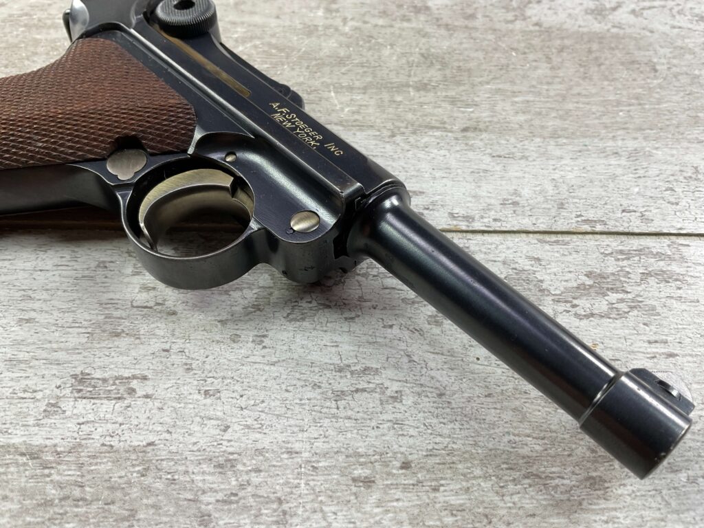 DWM STOEGER AMERICAN EAGLE P08 7.65MM SEMI AUTO PISTOL IN CASE, JAMES EARL JONES COLLECTION #5-10866