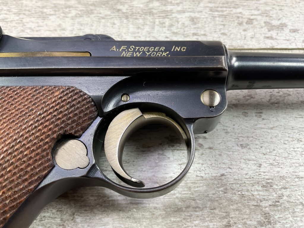 DWM STOEGER AMERICAN EAGLE P08 7.65MM SEMI AUTO PISTOL IN CASE, JAMES EARL JONES COLLECTION #5-10866