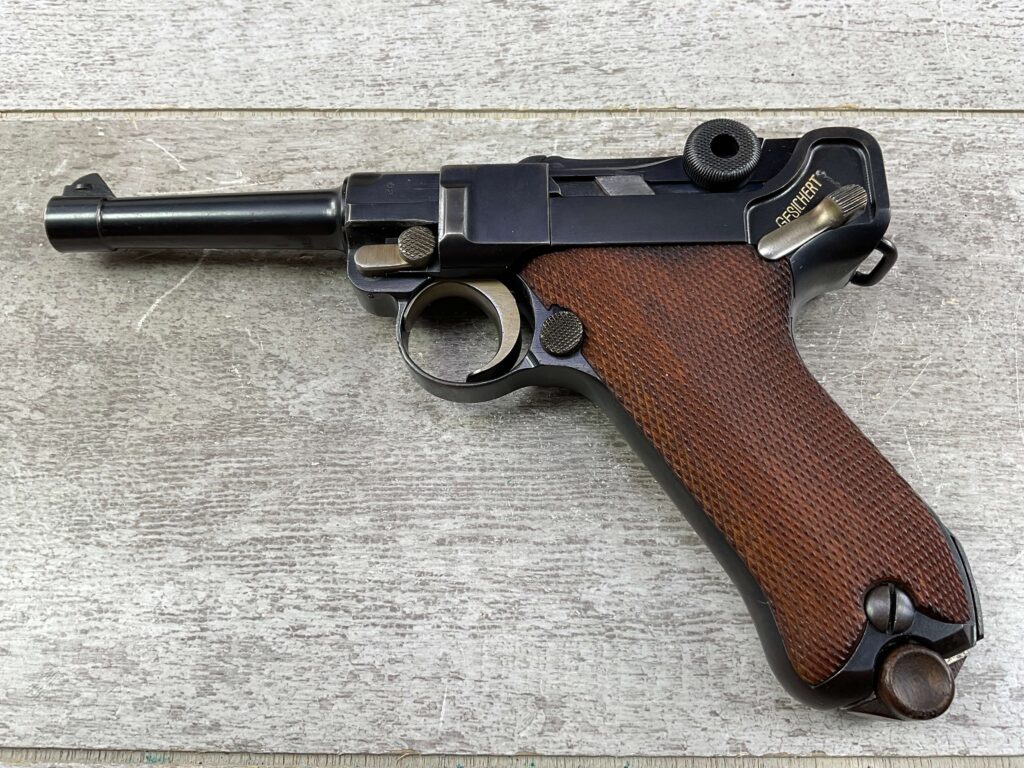 DWM STOEGER AMERICAN EAGLE P08 7.65MM SEMI AUTO PISTOL IN CASE, JAMES EARL JONES COLLECTION #5-10866