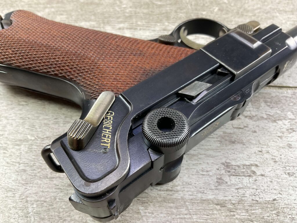 DWM STOEGER AMERICAN EAGLE P08 7.65MM SEMI AUTO PISTOL IN CASE, JAMES EARL JONES COLLECTION #5-10866