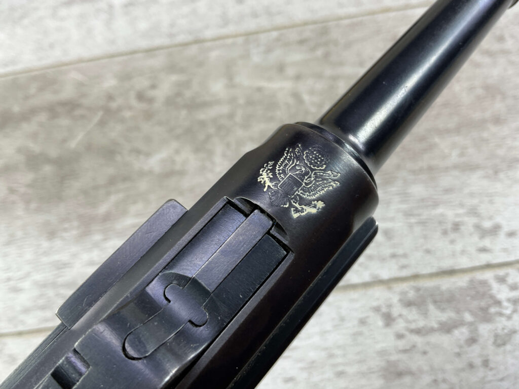 DWM STOEGER AMERICAN EAGLE P08 7.65MM SEMI AUTO PISTOL IN CASE, JAMES EARL JONES COLLECTION #5-10866