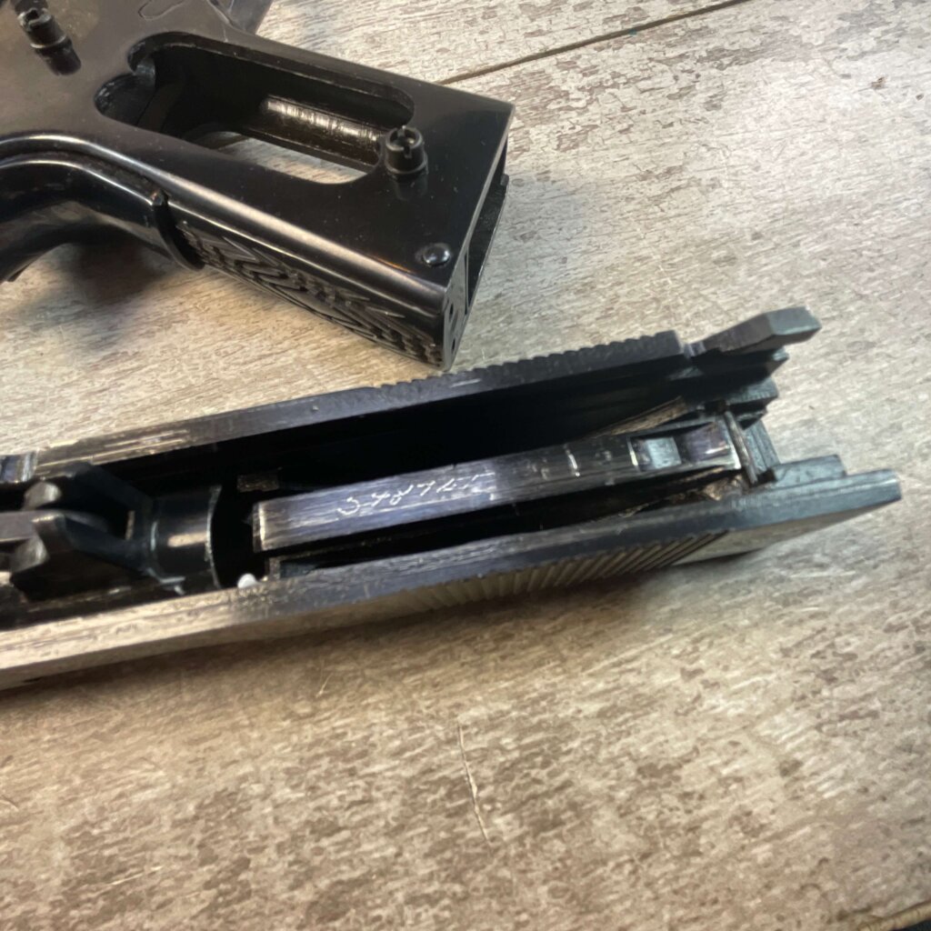 COLT 1911 .38 AMU SEMI AUTO PISTOL, 1918 MFR, JAMES EARL JONES COLLECTION, RARE #5-10821