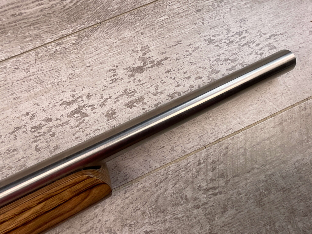 VOLQUARTSEN CUSTOM CLASSIC 17 HMR 10/22 SEMI AUTO STAINLESS STEEL RIFLE, JAMES EARL JONES COLLECTION #5-11020