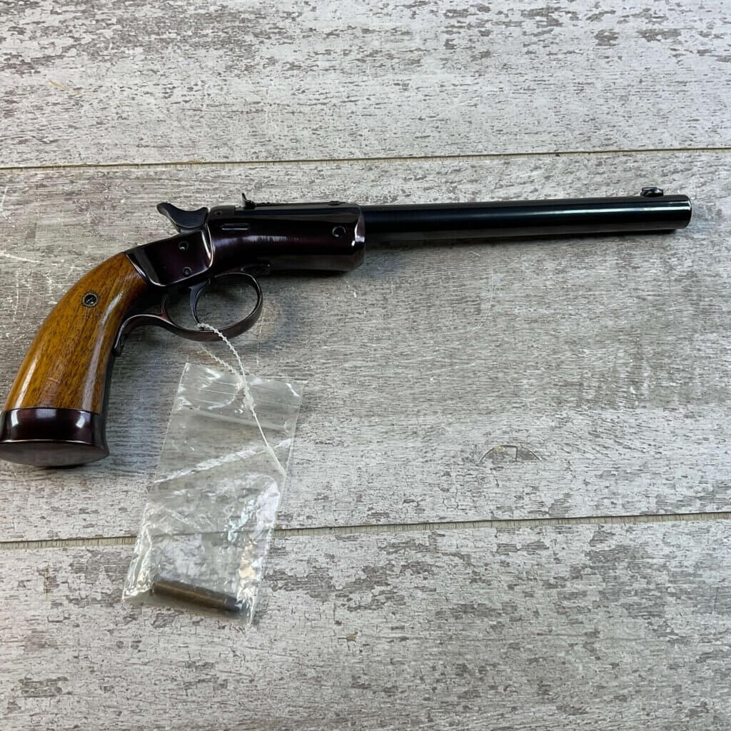J. STEVENS TIP UP MODEL 35 SINGLE SHOT PISTOL, JAMES EARL JONES "FAVORITES" COLLECTION #5-10874