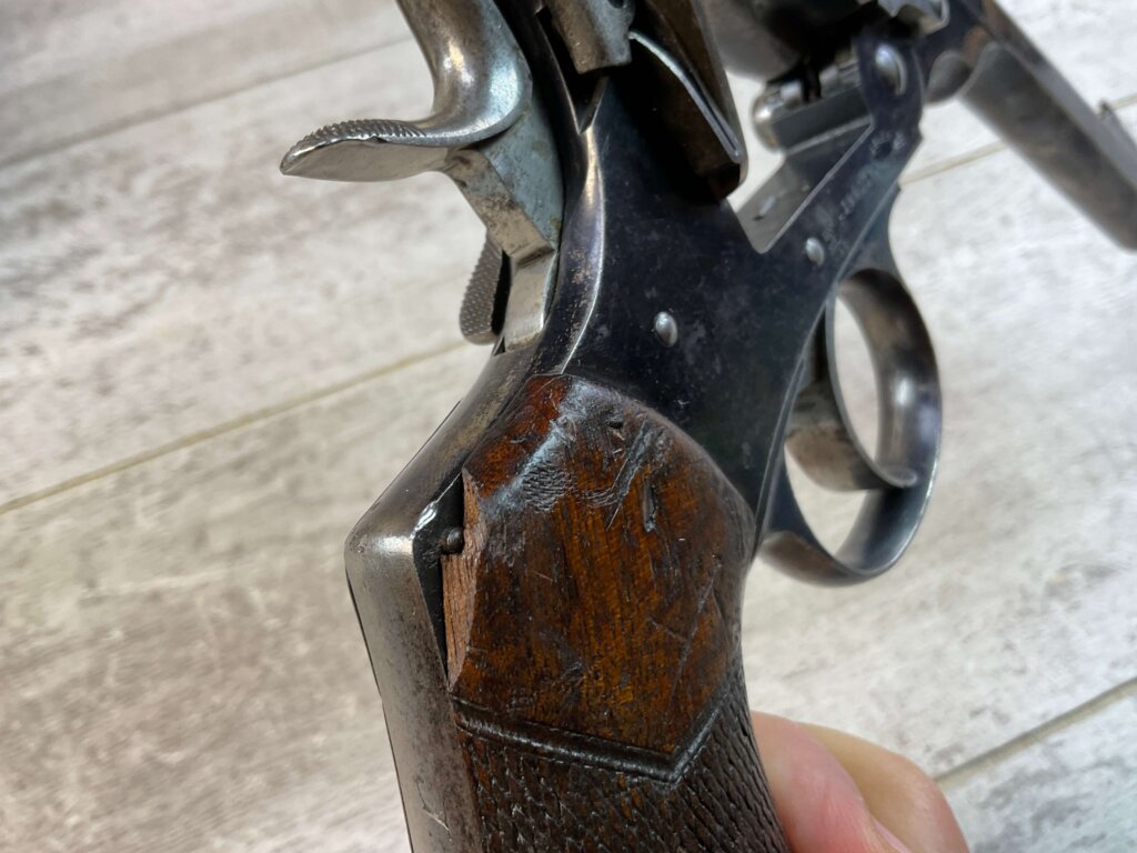 WILKINSON WEBLEY MODEL 1911 .450/.455 TARGET REVOLVER, JAMES EARL JONES "FAVORITES" COLLECTION #5-10889