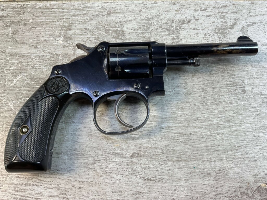 SMITH & WESSON S&W LADYSMITH .22 BLUED REVOLVER, JAMES EARL JONES COLLECTION, C&R FFL #5-10890