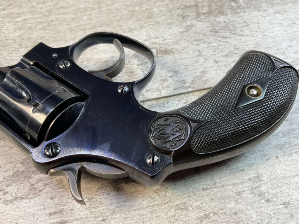 SMITH & WESSON S&W LADYSMITH .22 BLUED REVOLVER, JAMES EARL JONES COLLECTION, C&R FFL #5-10890