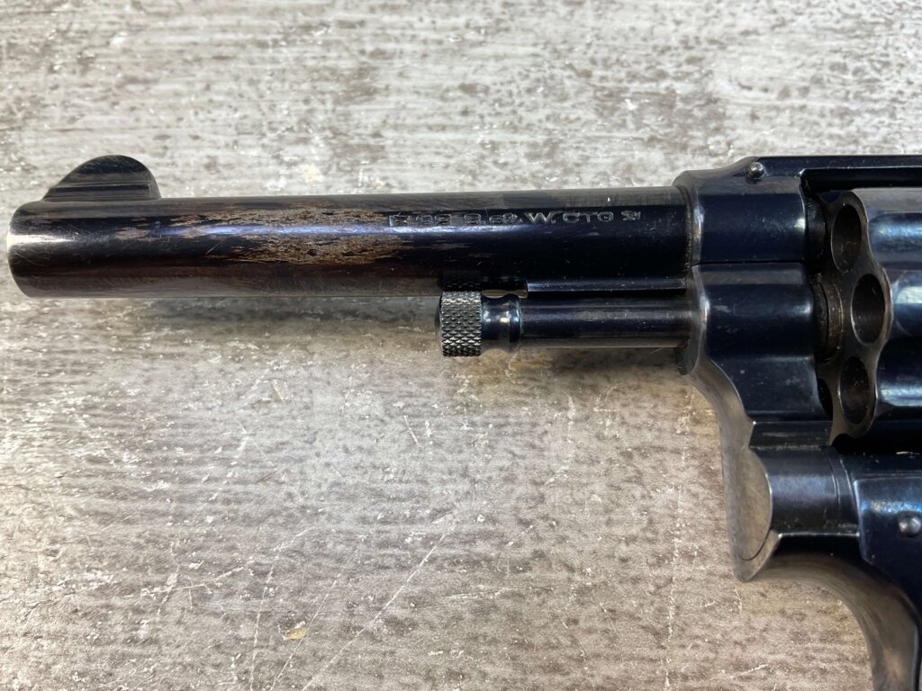 SMITH & WESSON S&W LADYSMITH .22 BLUED REVOLVER, JAMES EARL JONES COLLECTION, C&R FFL #5-10890