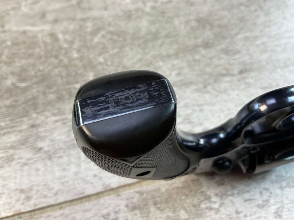 SMITH & WESSON S&W LADYSMITH .22 BLUED REVOLVER, JAMES EARL JONES COLLECTION, C&R FFL #5-10890