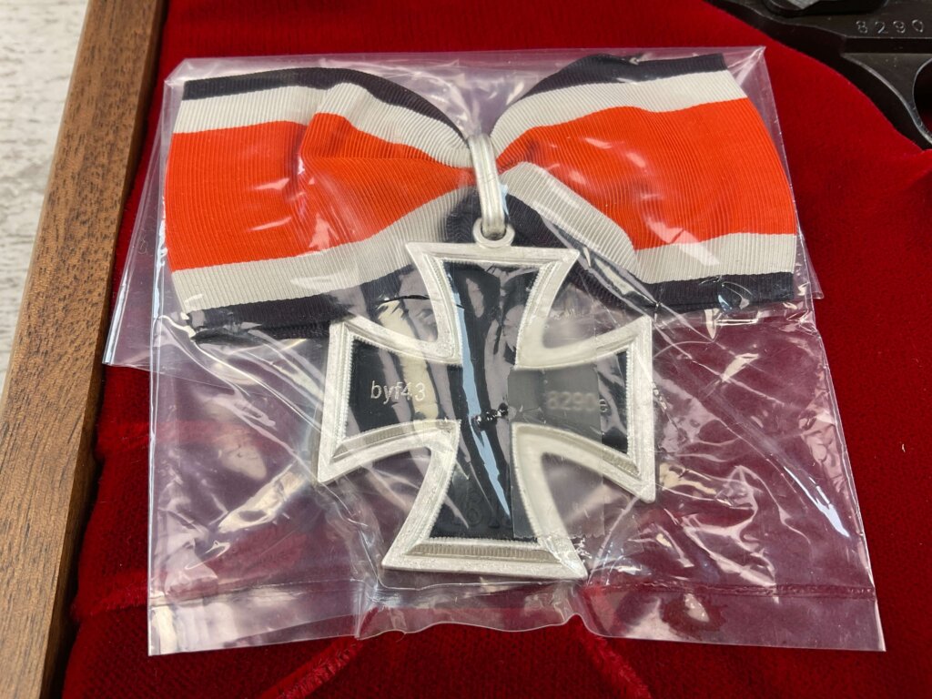 MAUSER byf 43 P38 W/ DISPLAY BOX & PAPERWORK FROM MITCHELL'S MAUSERS #5-12003