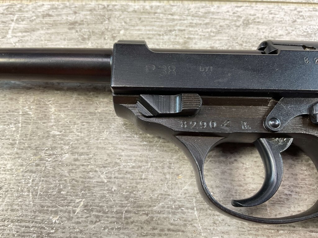 MAUSER byf 43 P38 W/ DISPLAY BOX & PAPERWORK FROM MITCHELL'S MAUSERS #5-12003