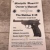 MAUSER byf 43 P38 W/ DISPLAY BOX & PAPERWORK FROM MITCHELL'S MAUSERS #5-12003