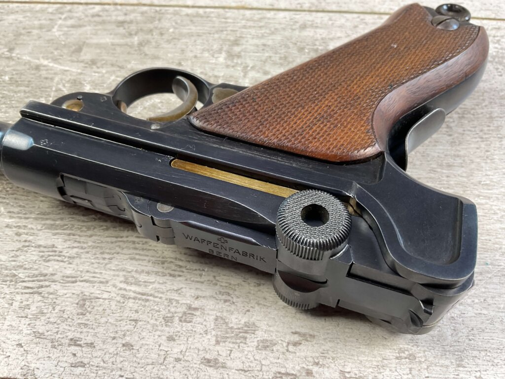 W+F BERN SWISS 1906/24 LUGER P08 7.65mm SEMI AUTO PISTOL #5-12004