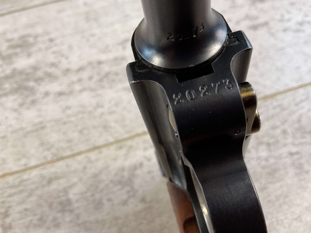 W+F BERN SWISS 1906/24 LUGER P08 7.65mm SEMI AUTO PISTOL #5-12004