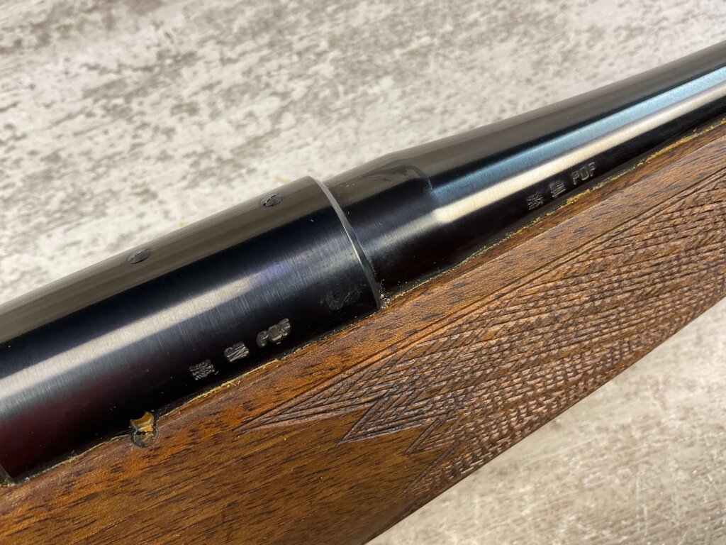 VOERE KUFSTEIN AUSTRIA VEC 91 JAGE SPORT 5.7MM BOLT ACTION RIFLE, JAMES EARL JONES "FAVORITES" COLLECTION, VERY RARE #5-11036