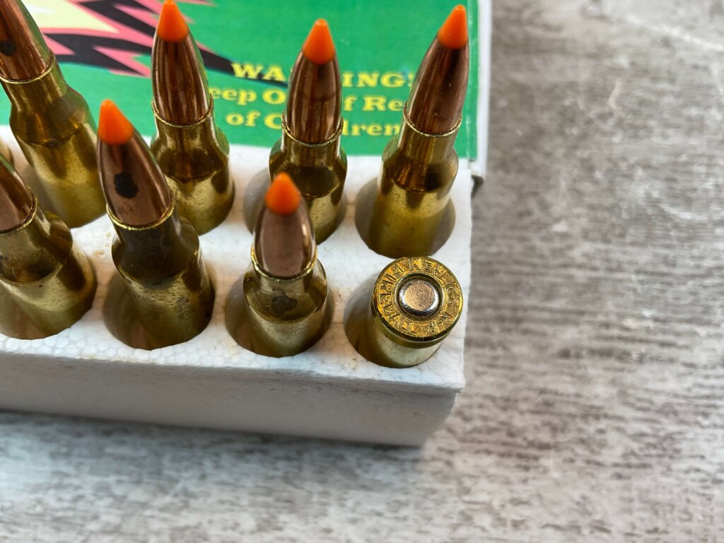 OLD WESTERN SCROUNGER INC. 221 REM FIREBALL AMMO, REMINGTON AMMO, FULL BOX (QTY 20) #5-11124