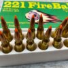 OLD WESTERN SCROUNGER INC. 221 REM FIREBALL AMMO, REMINGTON AMMO, FULL BOX (QTY 20) #5-11124